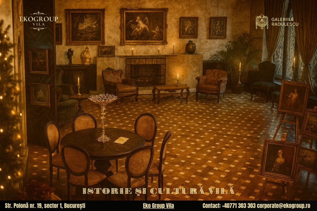 Povestea Crăciunului în anii ’30 la Eko Group Vila: o călătorie în timp prin artă și rafinament interbelic
