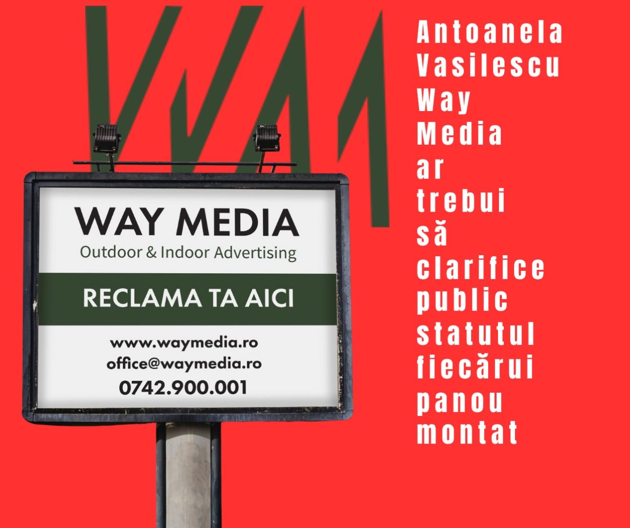 Way Advertise Production SRL: Radu Vasilescu și scandalul steagurilor publicitare ilegale în București